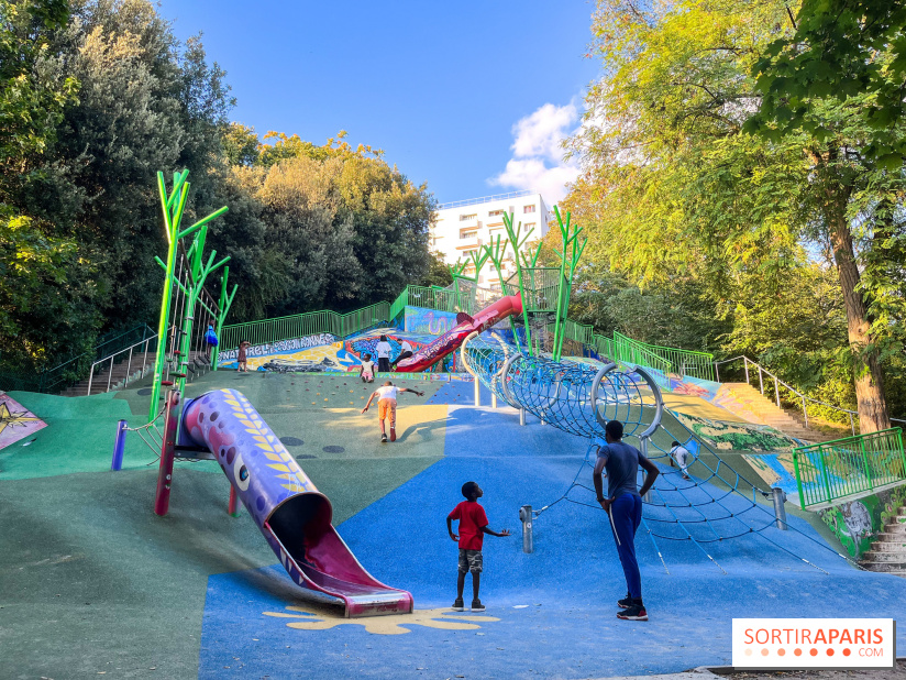 Le parc de Belleville