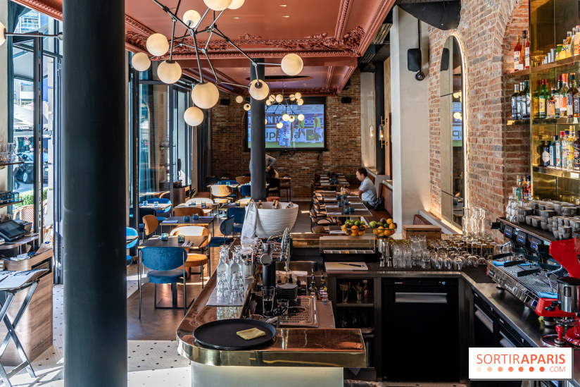 Quai 108, restaurent - bar - terrasse - Hilton Opéra - Saint-Lazare - A7C0452