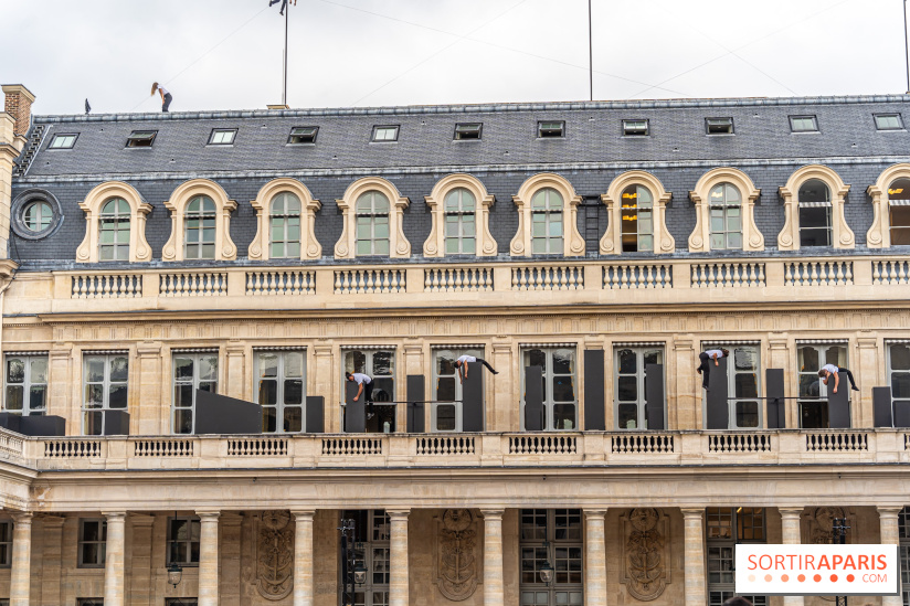 Horizon, le spectacle dans la cours du Palais Royal -  A7C0701