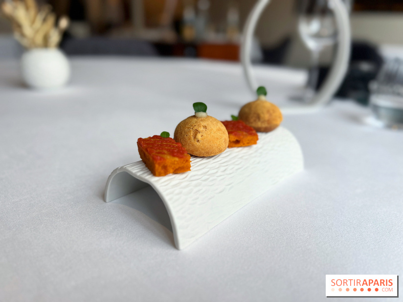 L'Aube par Thibault Nizard - Amuse-bouches tomates