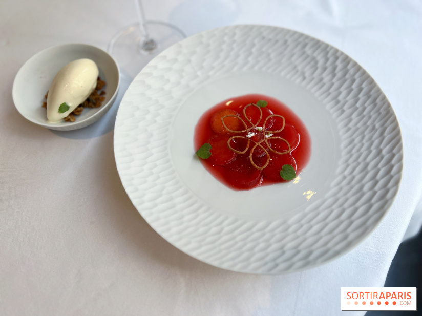 L'Aube par Thibault Nizard - Dessert prune et lavande