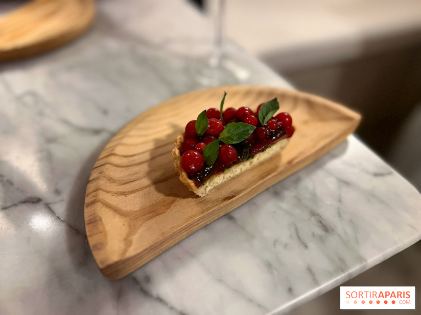 Tracé, Clément Vergeat - Tartelette groseilles basilic