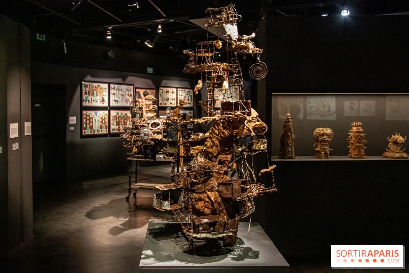 Exposition Aux Frontières de l'Art Brut à la Halle Saint-Pierre