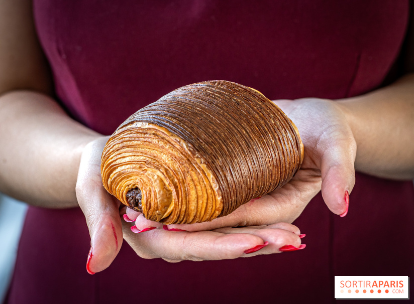 Bopain, la nouvelle boulangeries aux viennoiseries de folie -  pain au chocolat façon palace