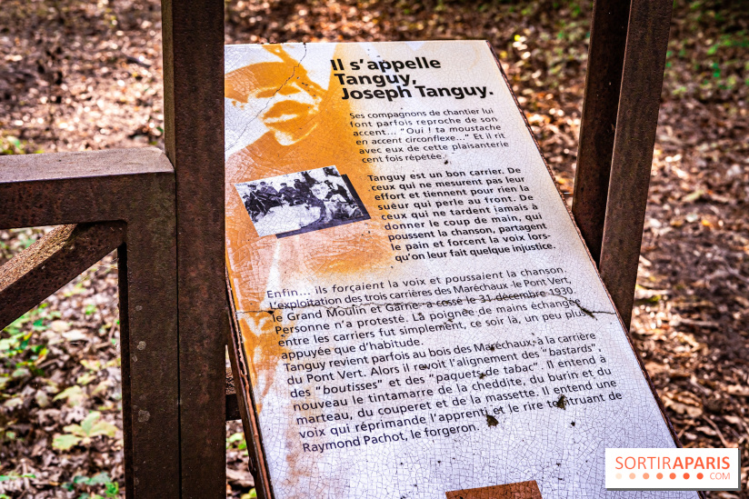 Le sentier des Maréchaux à Senlisse - Vallée de Chevreuse - panneau