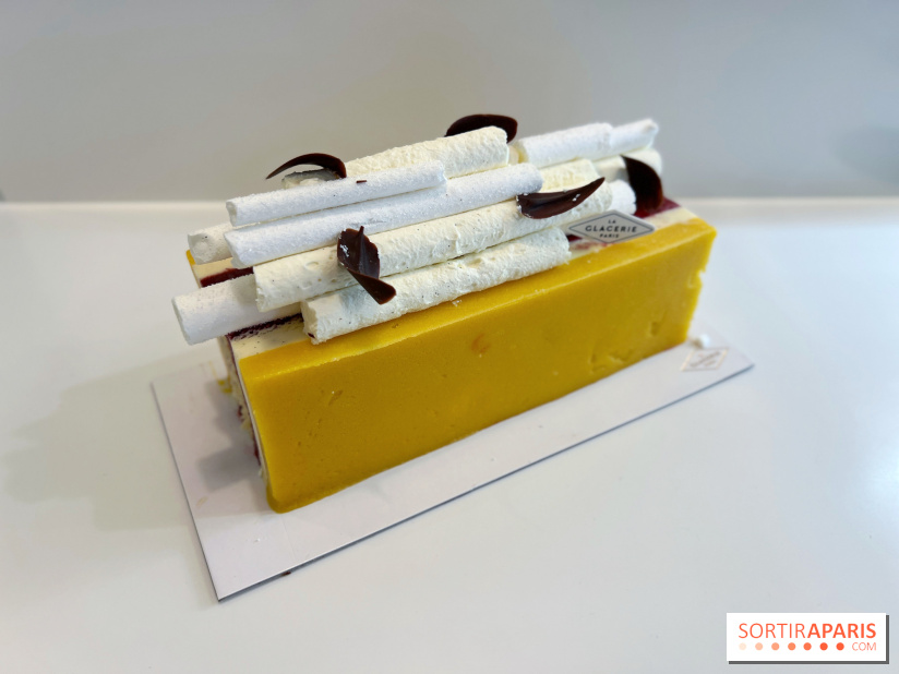 Les bûches de Noël glacées 2023 de David Wesmaël à La Glacerie Paris - DCE4874D 8826 4267 B1C6 EFD723284399