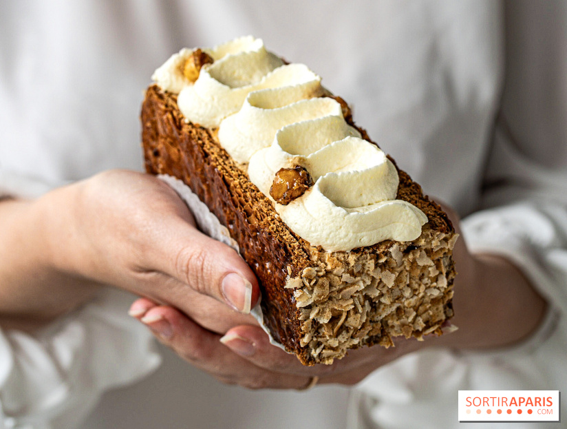 Atelier Fargo, la pâtisserie artisanale gourmande au levain naturel  -  millefeuille