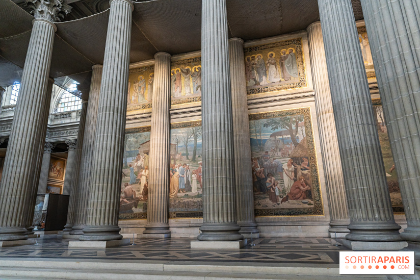 Le Panthéon à Paris - les photos intérieur