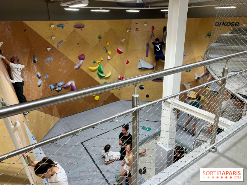 Arkose Strasbourg Saint-Denis - Mur d'escalade