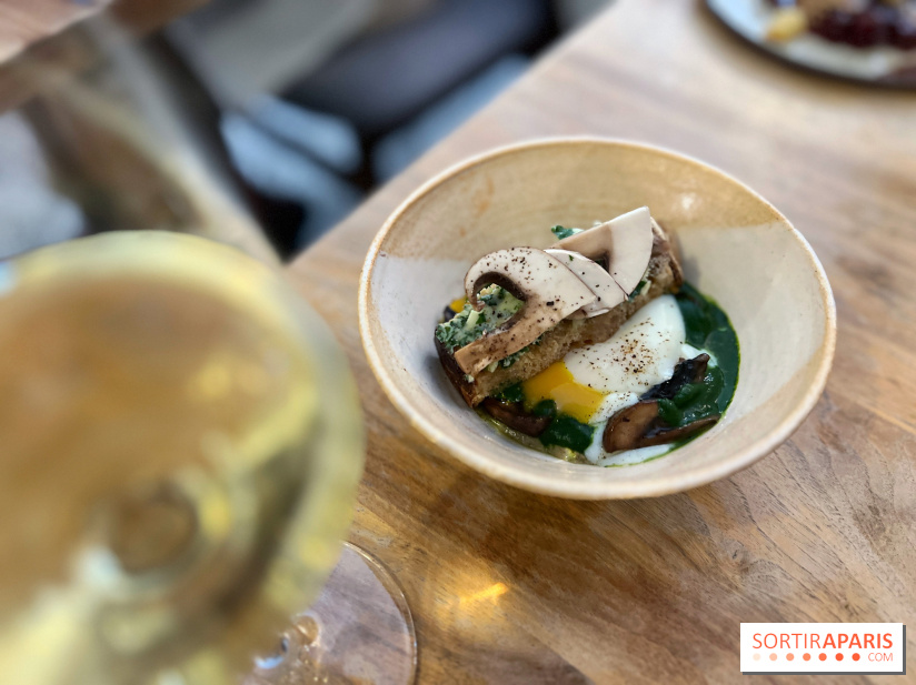 A Table ! - Oeuf parfait, champignons persillade