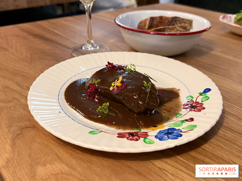 Bourrache - Joue de bœuf braisée