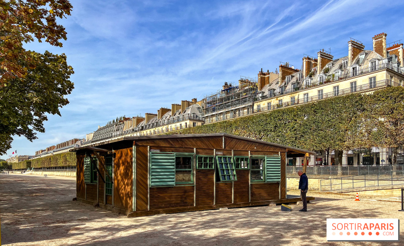 Maison démontable Jean Prouvé aux Tuileries - Paris+ par Art Basel 2023