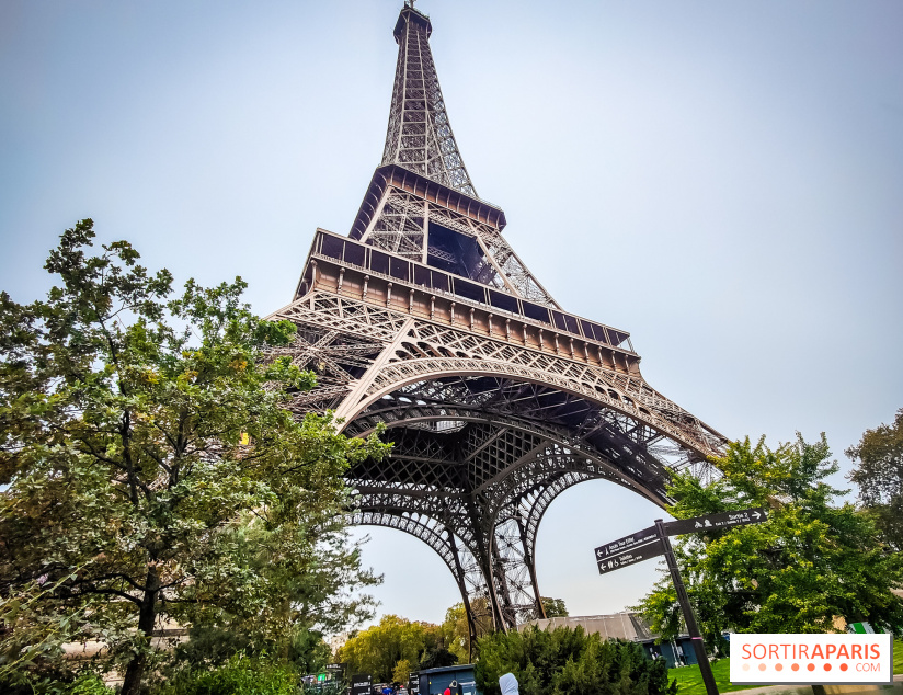 Tour Eiffel : une exposition inédite gratuite en hommage à Gustave Eiffel sur le parvis - nos photos