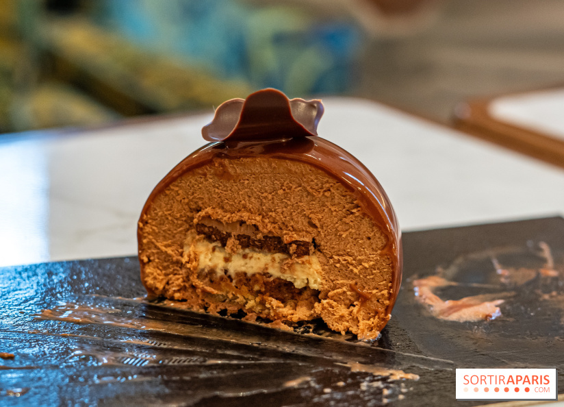 Bûche de Noël du Saint James 2023 par Jeanne Lacourt