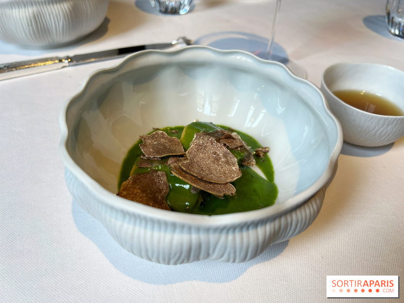 Menu chasse Le Gabriel, La Réserve - Poule faisane, truffe blanche