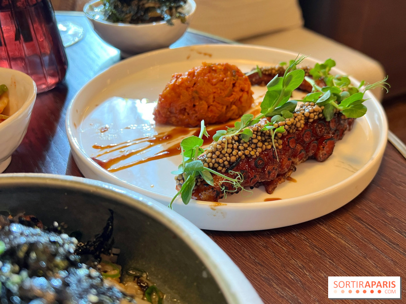 OMA au Château des Fleurs - Poulpe kimchi