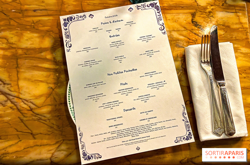 Boubalé, le restaurant Ashkénaze du Chef étoilé Assaf Granit - Hôtel Le Grand Mazarin
