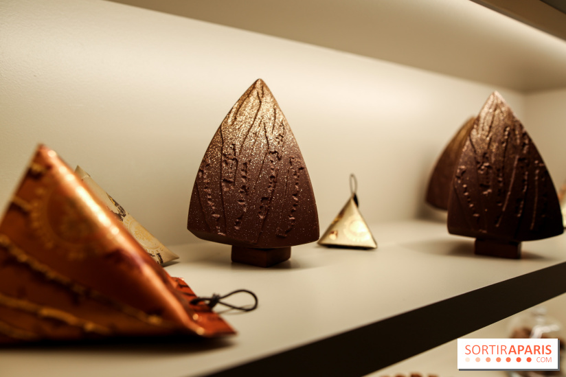 Bûche et chocolats de Noël 2023 signés Alléno & Rivoire