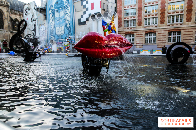 La Fontaine Stravinsky rénovée à Paris, nos photos