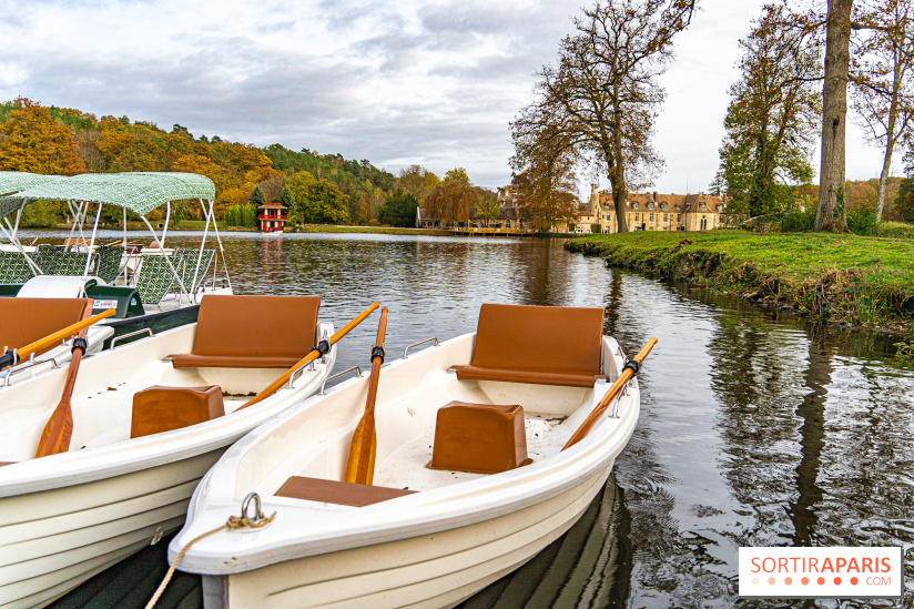 L'Abbaye des Vaux de Cernay par Paris Society - les photos -  barque pédalo