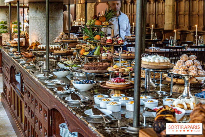 Le brunch du Réfectoire des Moines à l'Abbaye des Vaux de Cernay