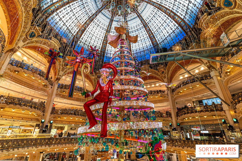 Le sapin de Noël des Galeries Lafayette Haussmann 2023 - A7C7588