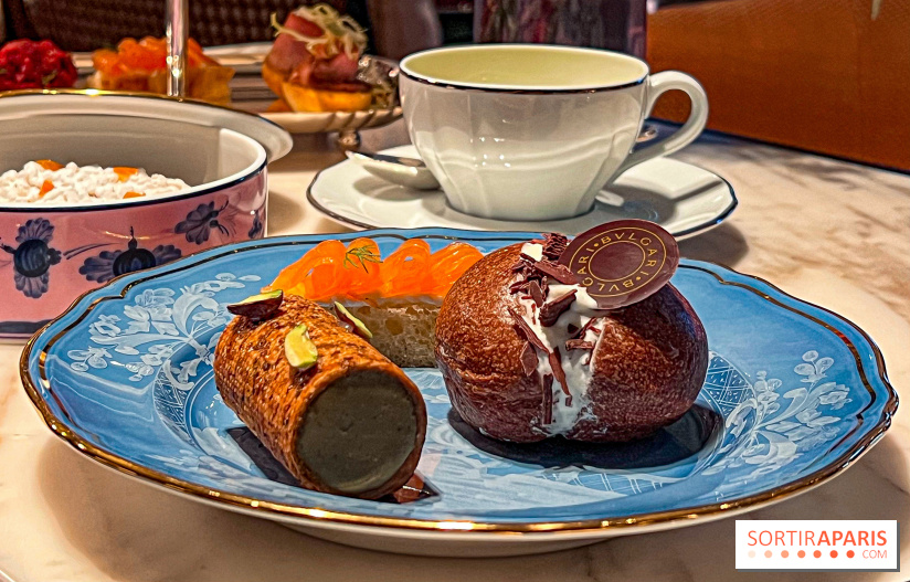 Le Tea Time aux accents italiens du Bulgari Hotel Paris