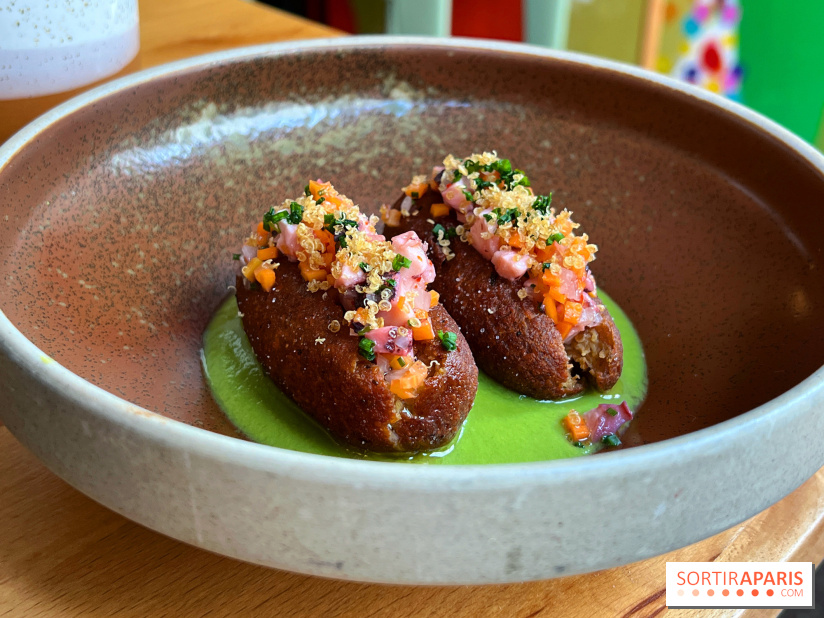 Ayahuma - Salpicon de poulpe, banane plantain