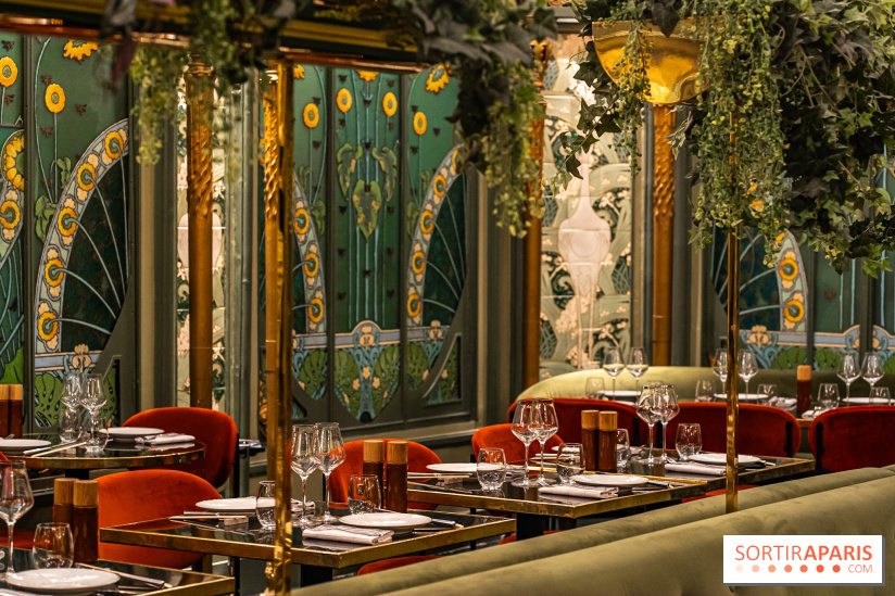 Le Beefbar, le plus beau restaurant art nouveau de Paris