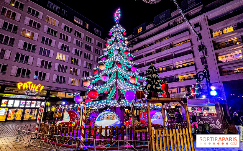 Le Marché de Noël de Boulogne Billancourt (92) : carrousel, vin chaud, illuminations
