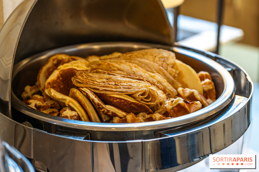 Le brunch à volonté des Jardins du Faubourg par Davide Pecorella - crêpes