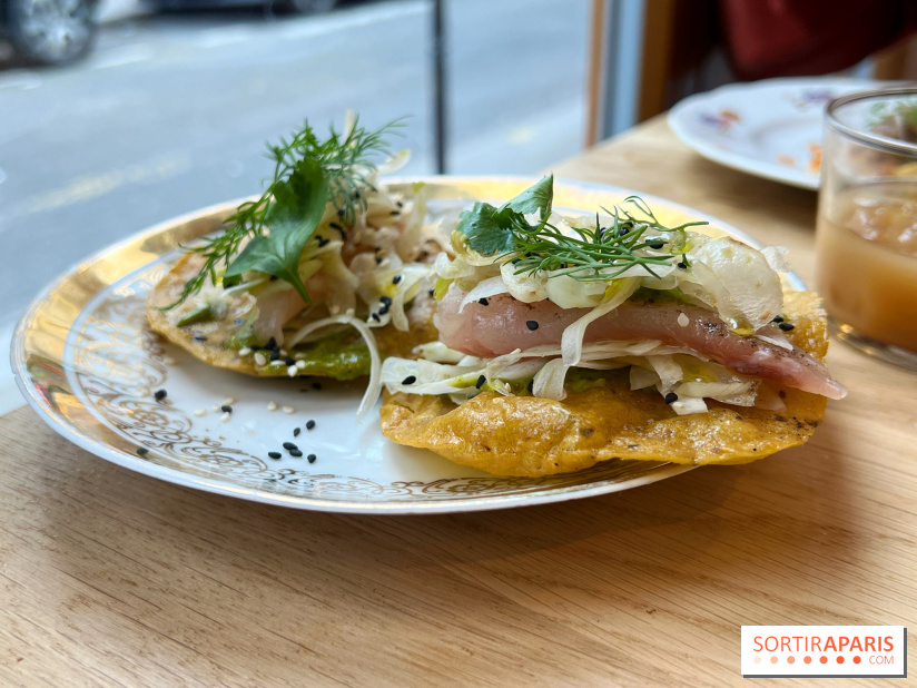 La Bagarre - Tacos daurade chimichurri