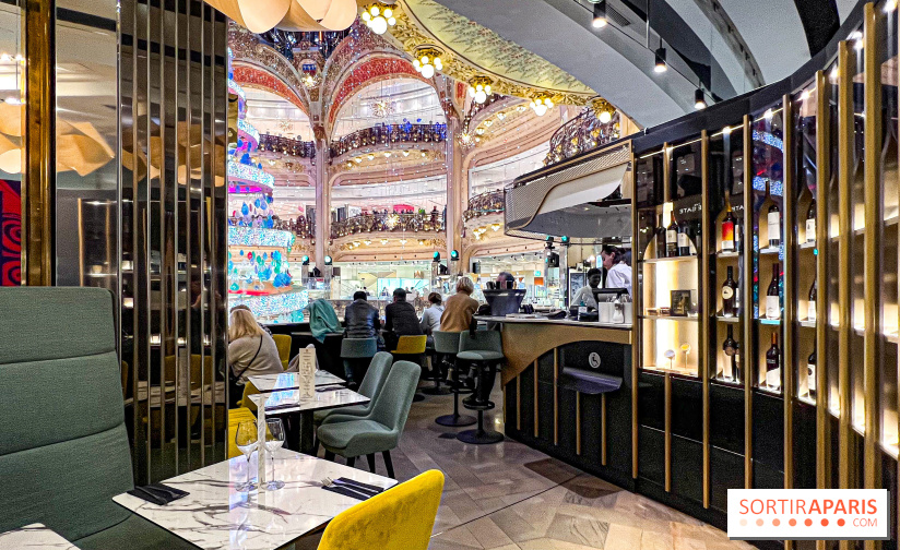 The Wine Gate, bar à vin et cave à manger des Galeries Lafayette Haussman