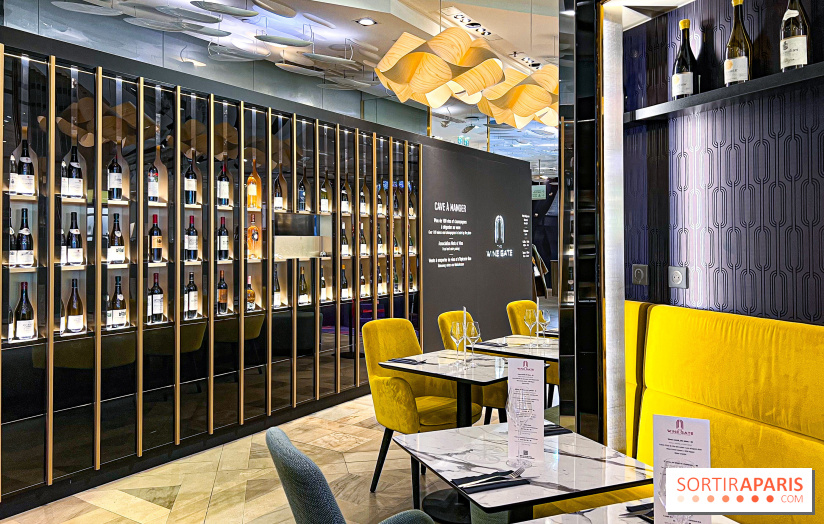 The Wine Gate, bar à vin et cave à manger des Galeries Lafayette Haussman