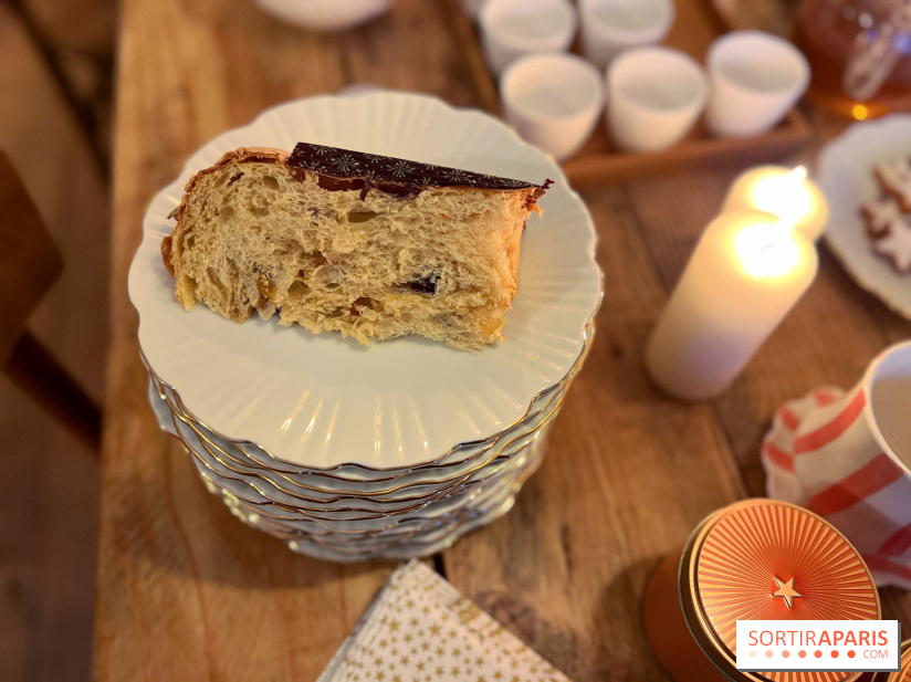 Panettone de Noël 2023 Christophe Louie x Dammann Frères