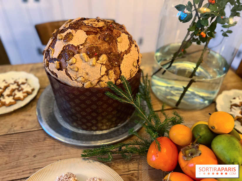 Panettone de Noël 2023 Christophe Louie x Dammann Frères