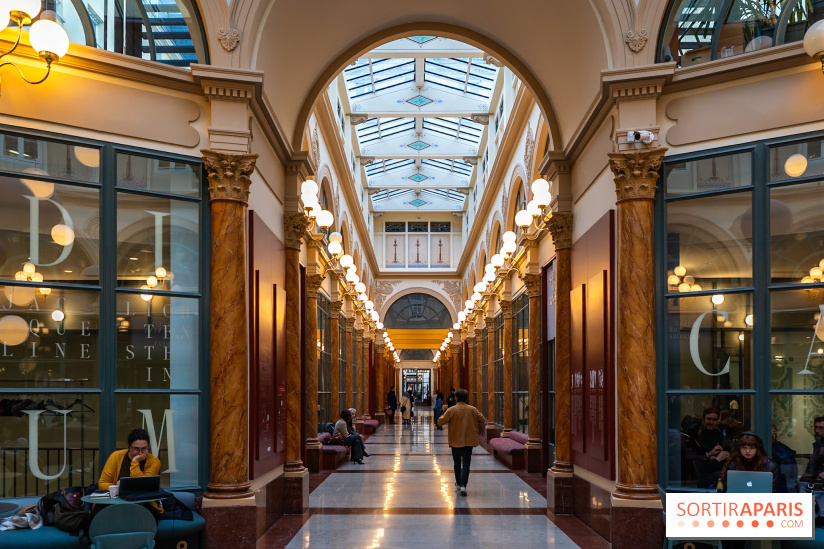 La Galerie Colbert, le passage parisien, voisin de la Galerie Vivienne - A7C03065