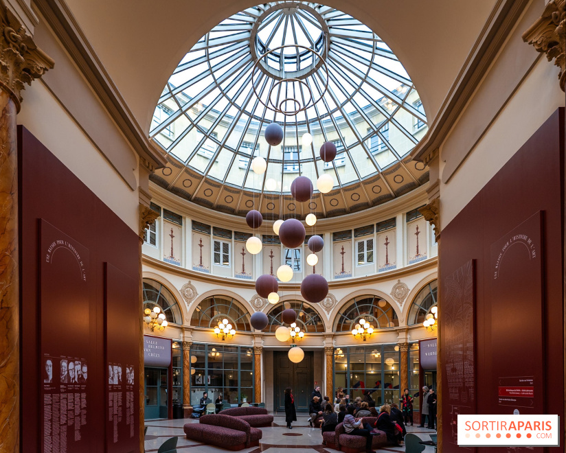 La Galerie Colbert, le passage parisien, voisin de la Galerie Vivienne - A7C03073