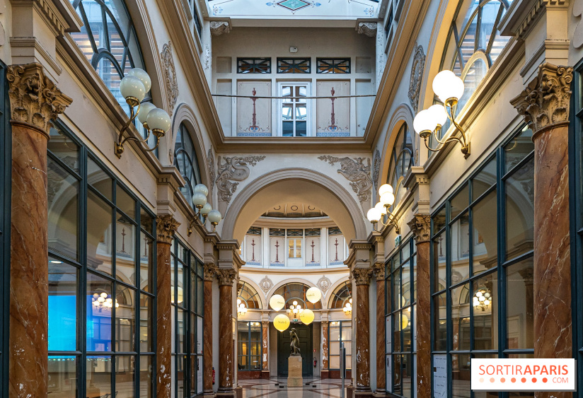 La Galerie Colbert, le passage parisien, voisin de la Galerie Vivienne