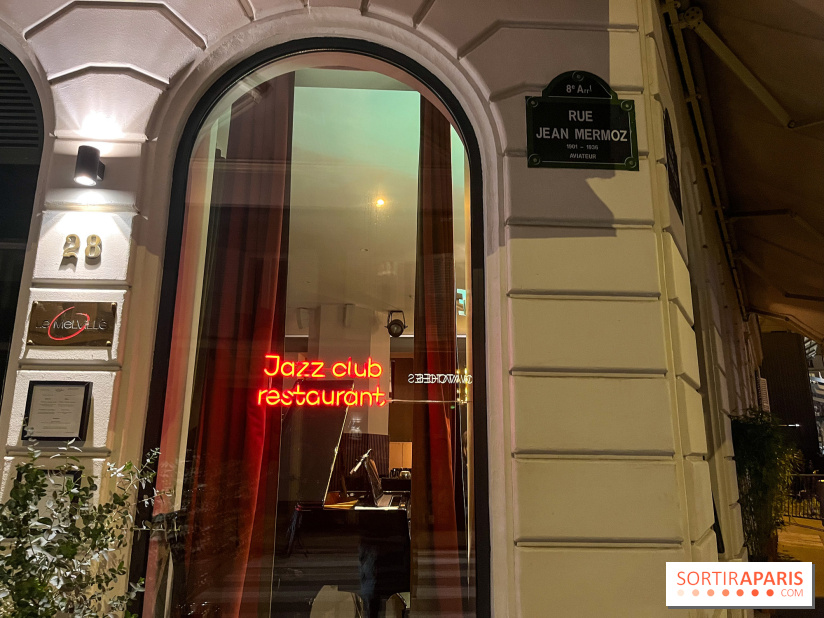 Le Melville, club de jazz et restaurant raffiné dans le 8e - nos photos