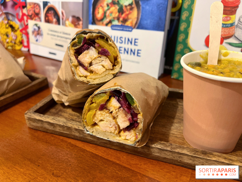 Kuna, naan indien façon street-food - Naan poulet