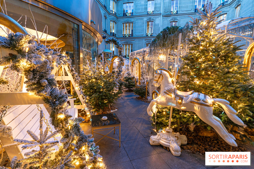 Le Tea Time du Joy à l'Hôtel Fouquet's sur sa terrasse d'hiver enchantée