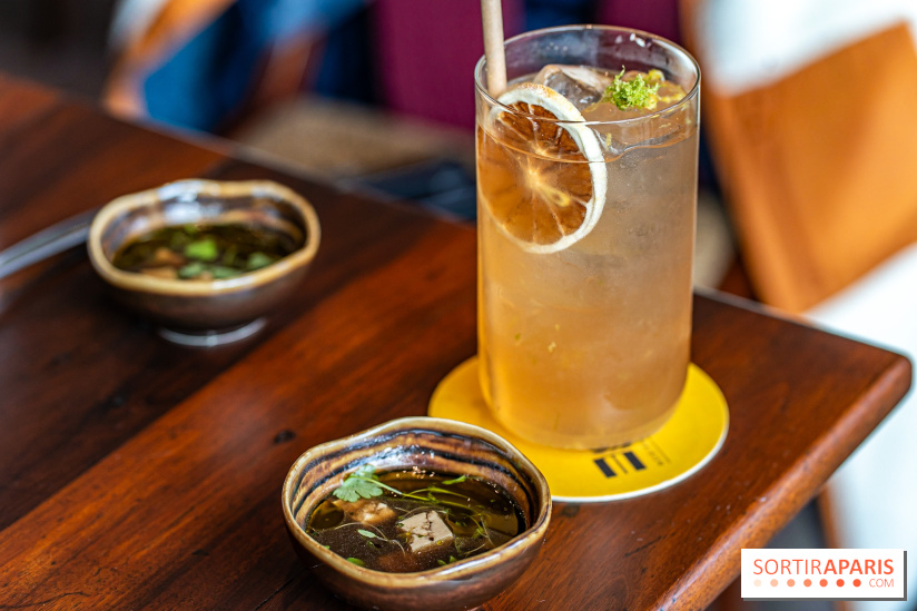 Maison Jaune, le restaurant-péniche de Boulogne-Billancourt -  mocktail