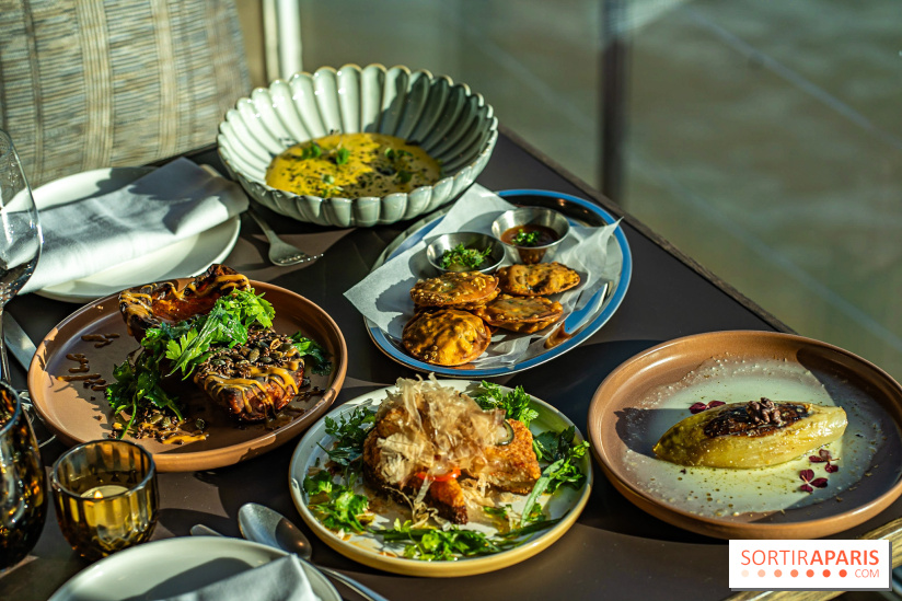 Maison Jaune, le restaurant-péniche de Boulogne-Billancourt -  entrées et plats à partager