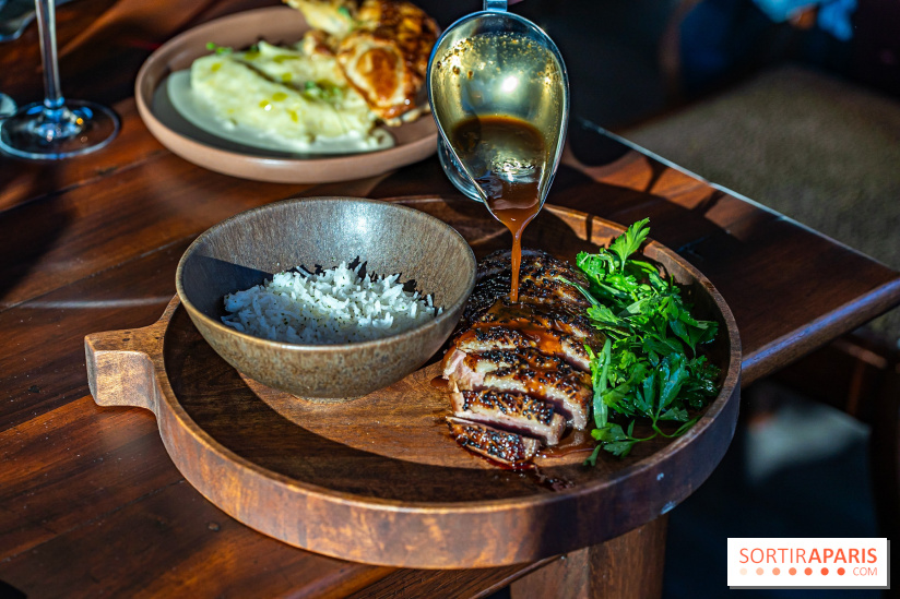 Maison Jaune, le restaurant-péniche de Boulogne-Billancourt -  magret de canard