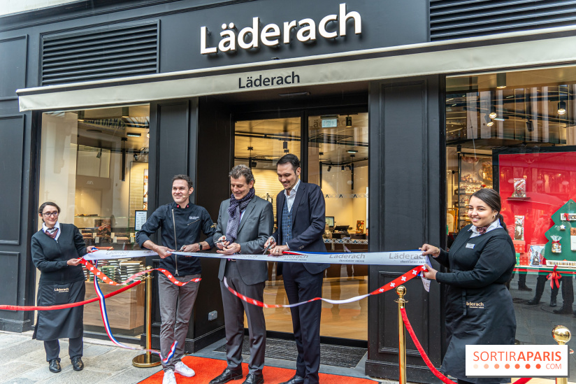 Läderach, la 1ère boutique du chocolatier suisse à Paris