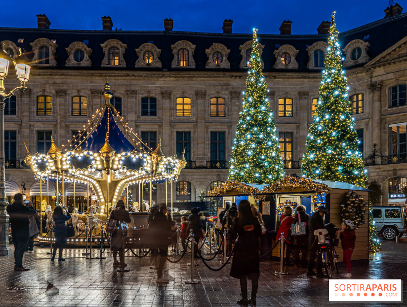 Le chalet de Noël du Ritz et son carrousel gratuit