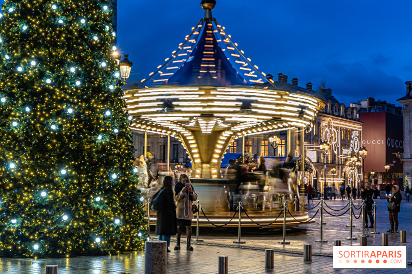 Le chalet de Noël du Ritz et son carrousel gratuit