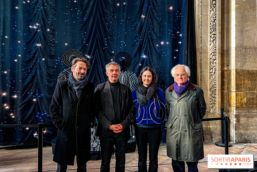 Astre, l'œuvre monumentale, mode, techno et lumineuse, à l'Eglise Saint Eustache pour les fêtes - image00003