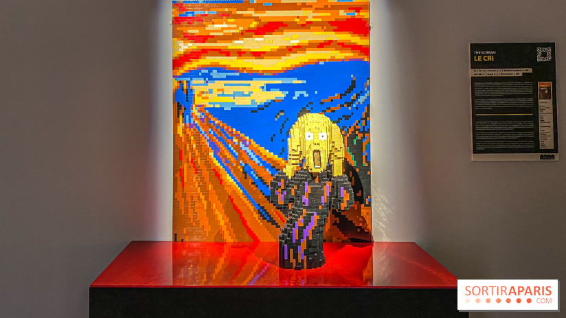 Expo The Art of The Brick Galerie Montparnasse Munch